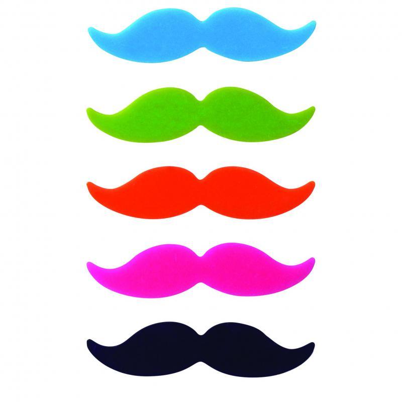 AVANTI Avanti Moustache Glass Markers Set Of 8 