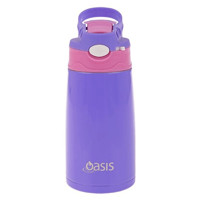 OASIS Oasis Stainless Steel Of Kid Insulated Drink Bottle Purple And Pink #8875PU - happyinmart.com.au