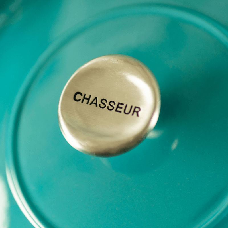 CHASSEUR Chasseur Round Casserole Mediterranean Blue 