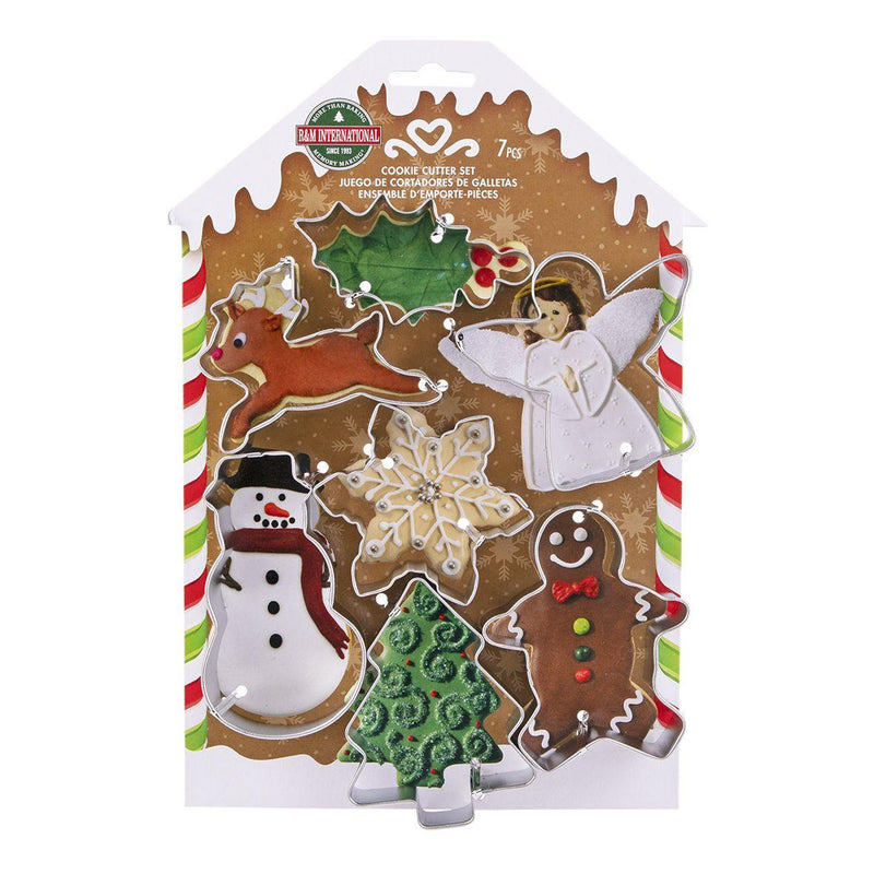 RM Rm Xmas Cookie Cutter Carded Set 7 