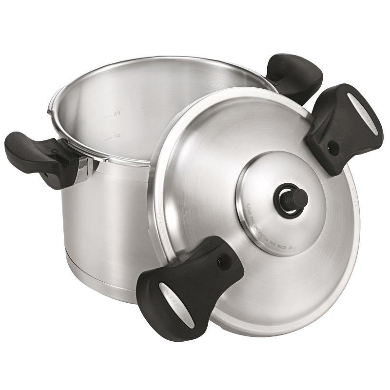 SCANPAN Scanpan Pressure Cooker With Side Handles Stainless Steel 