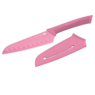 SCANPAN Scanpan Spectrum Pink Santoku Knife Ncbf 14cm #18787 - happyinmart.com.au