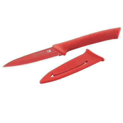SCANPAN Scanpan Spectrum Utility Knife Red #18793 - happyinmart.com.au