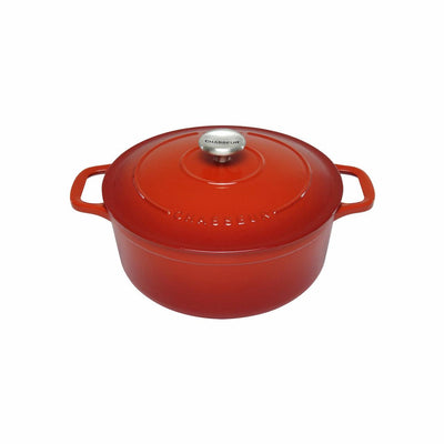 CHASSEUR Chasseur Round French Oven Inferno Red #19213 - happyinmart.com.au