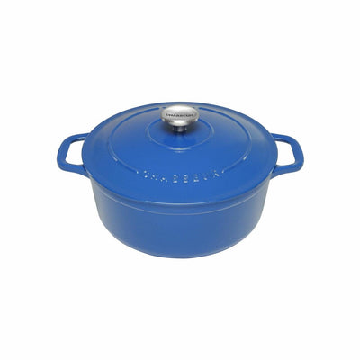CHASSEUR Chasseur Round French Oven Sky Blue #19315 - happyinmart.com.au