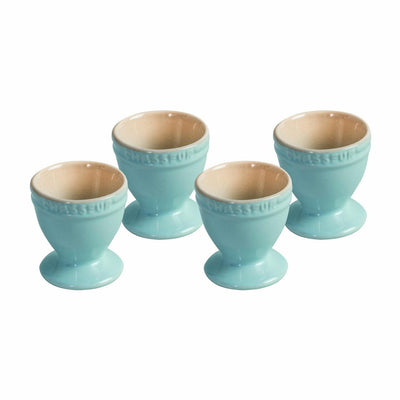 CHASSEUR Chasseur Egg Cup Set Of 4 Duck Egg Blue #19431 - happyinmart.com.au
