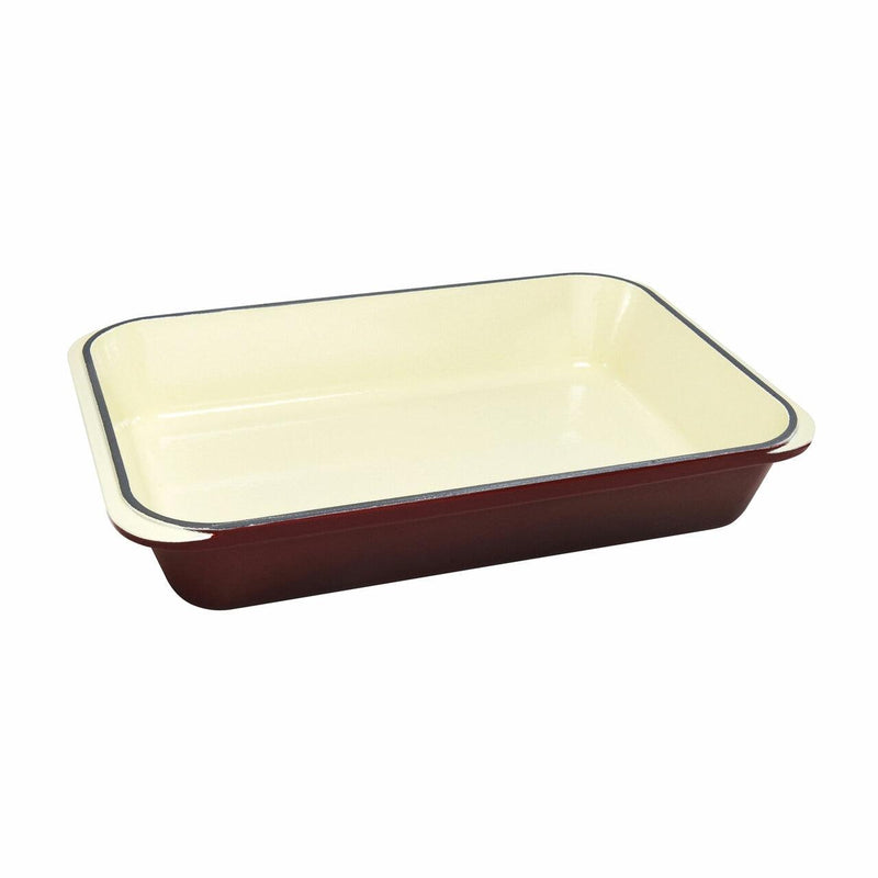 CHASSEUR Chasseur Rectangular Roasting Pan Bordeaux Red 