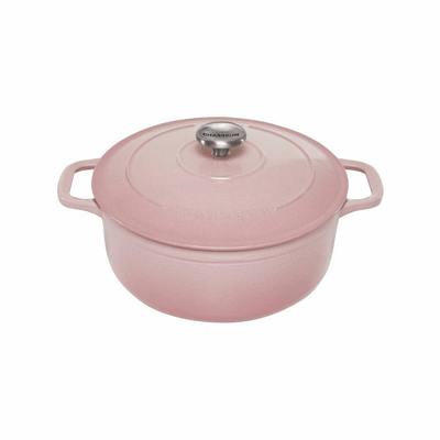 CHASSEUR Chasseur Round French Oven Cherry Blossom Pink #19537 - happyinmart.com.au