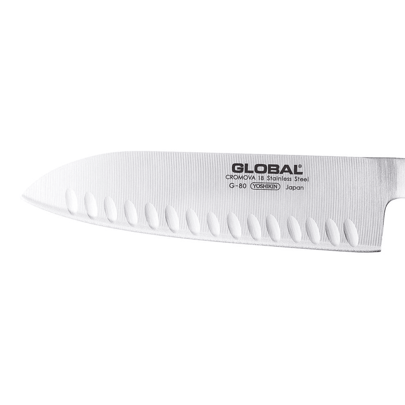 GLOBAL Global Knives Santoku Fluted Blade 18cm 