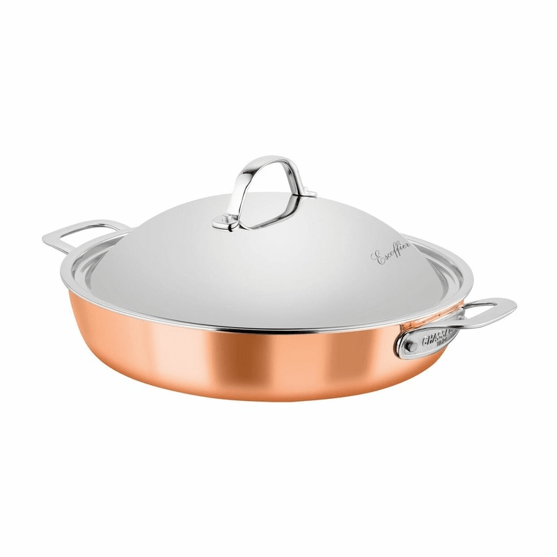 CHASSEUR Chasseur Escoffier Stainless Steel Chef Pan 32cm 