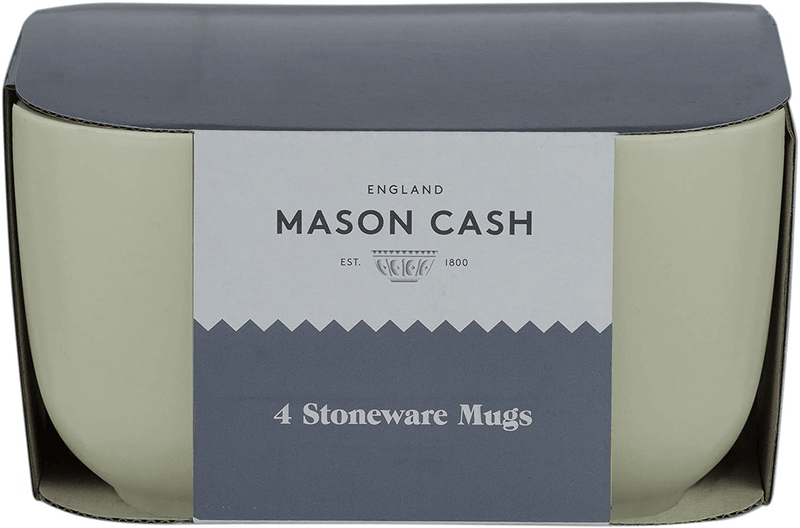 MASON CASH Mason Cash Classic Collection Mugs 400ml Set Of 4 Green 