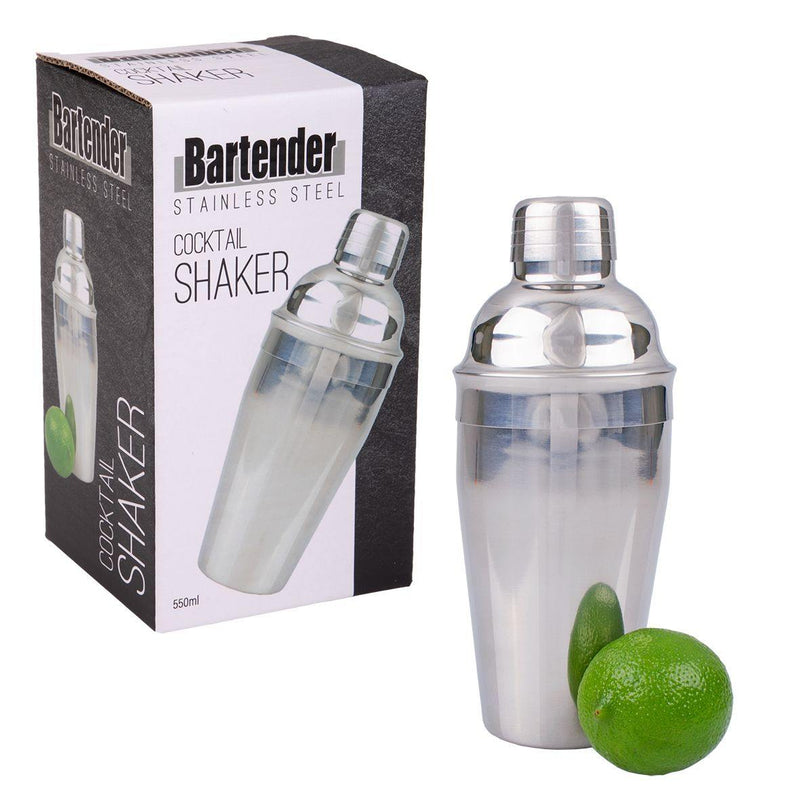 BARTENDER Bartender Stainless Steel Cocktail Shaker 
