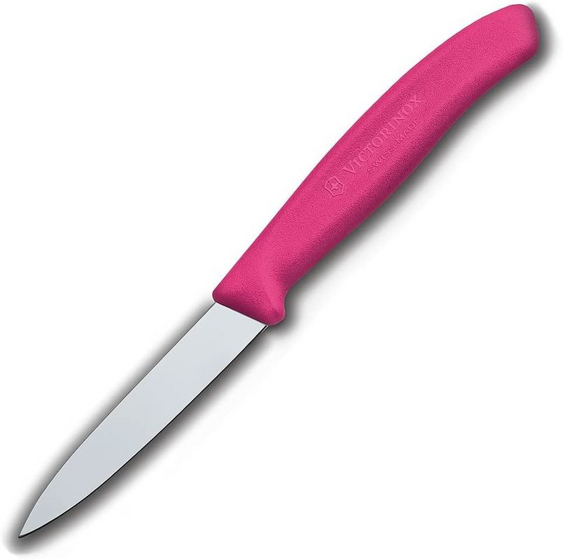 Victorinox Paring Stainless Steel Knife Pointed Blade Classic Pink 