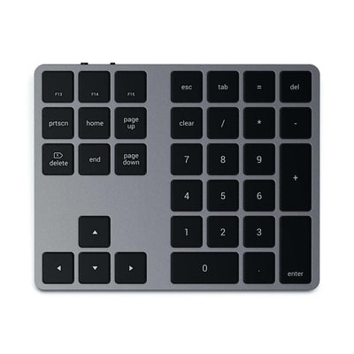 SATECHI Satechi Bluetooth Extended Keypad Space Grey #ST-XLABKM - happyinmart.com.au