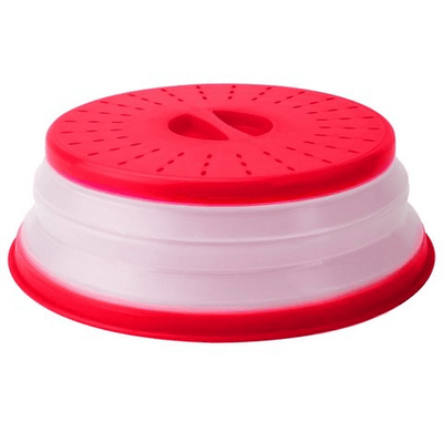 TOVOLO Tovolo Microwave Collapsible Food Cover Red #4859R - happyinmart.com.au