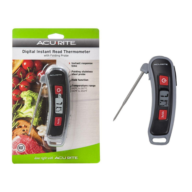 ACURITE Acurite Digital Instant Read Thermometer With Folding Probe 