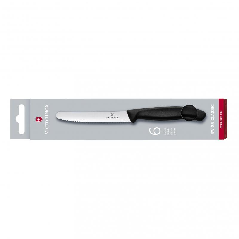 Victorinox Steak Knife Set Rounded 6 Pieces 