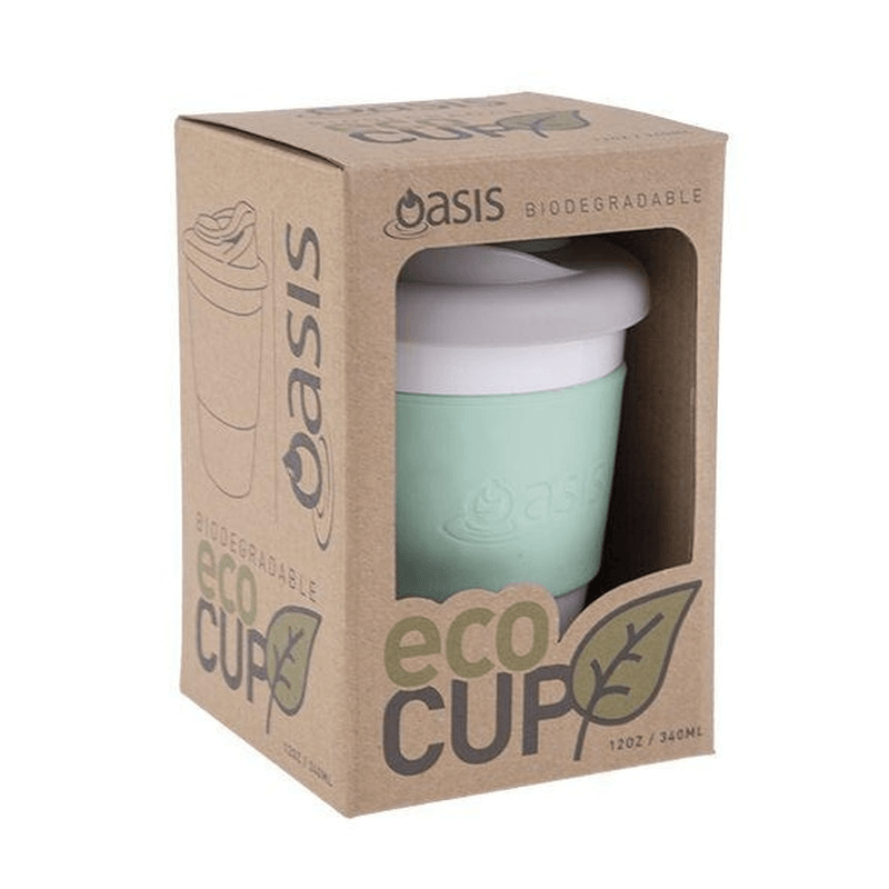 OASIS Oasis Biodegradable Eco Cup 12oz Spearmint 