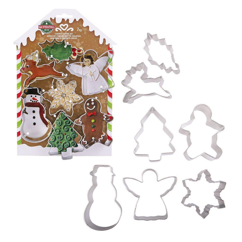 RM Rm Xmas Cookie Cutter Carded Set 7 