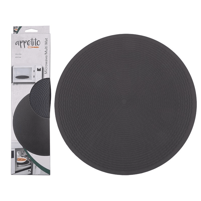 APPETITO Appetito Microwave Multi Mat Charcoal 