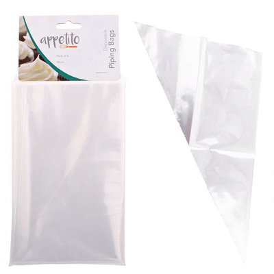 APPETITO Appetito Disposable Piping Bags Pack 6 #3228 - happyinmart.com.au