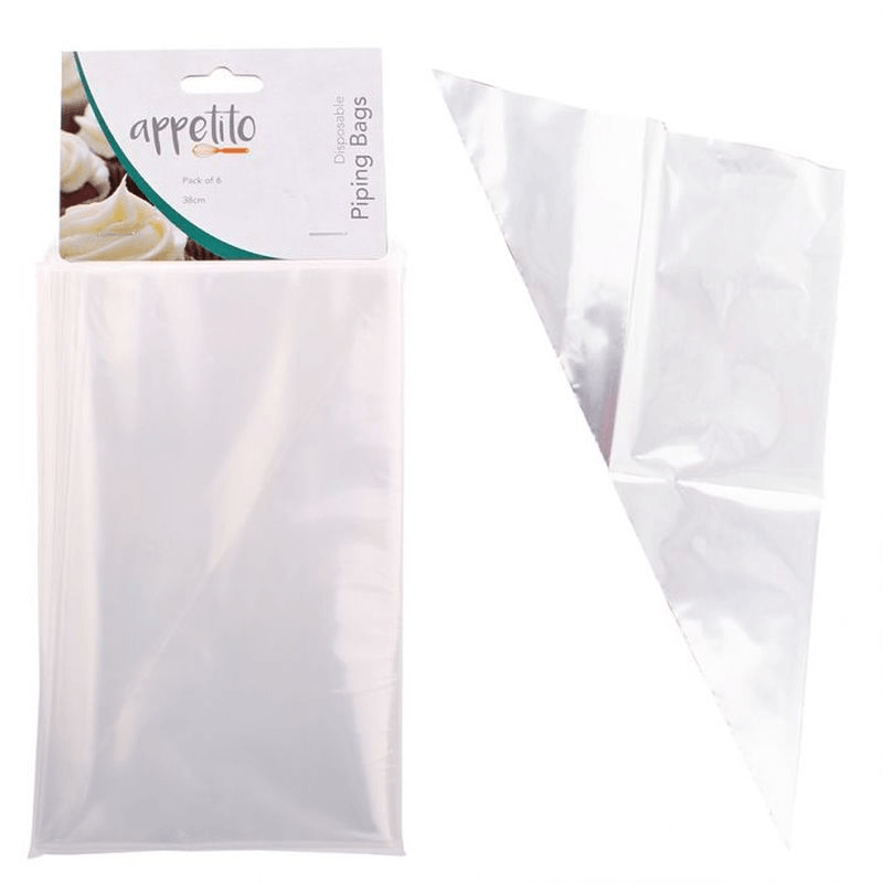 APPETITO Appetito Disposable Piping Bags Pack 6 