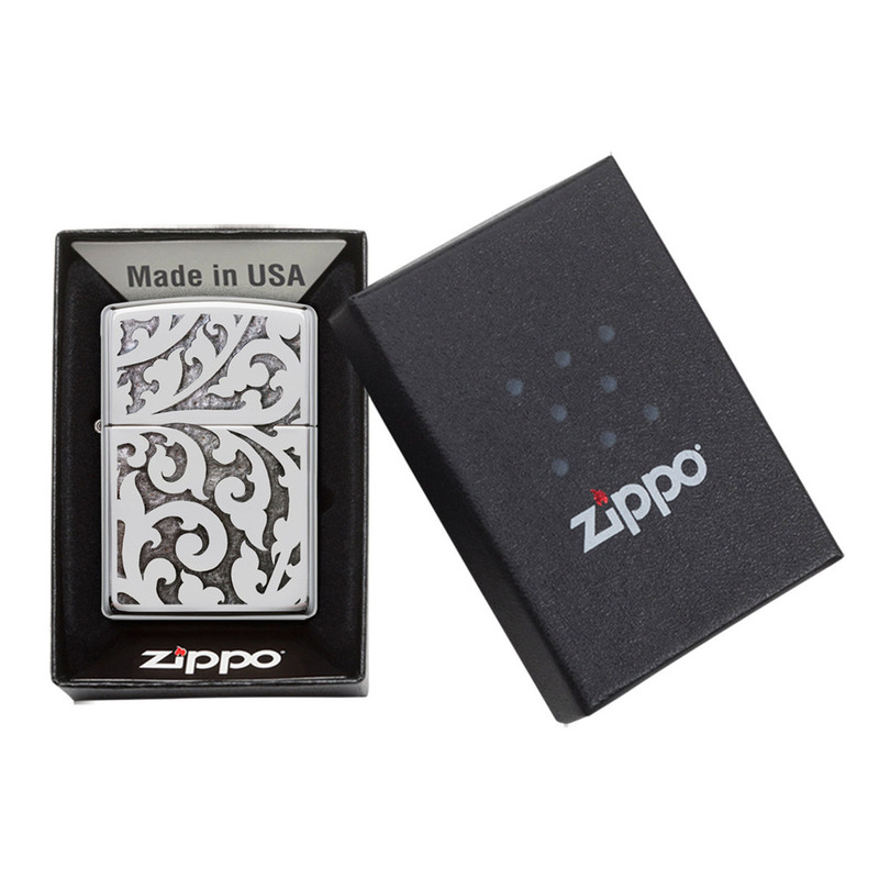 Zippo Filigree Windproof Design Works Lighter 