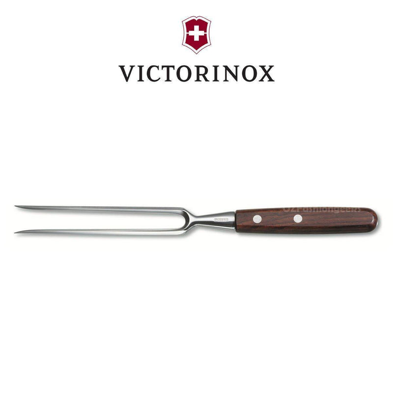 VICT PROF Victorinox Carving Fork,15cm, Forged Tines - Rosewood 5.2300.15 - happyinmart.com.au