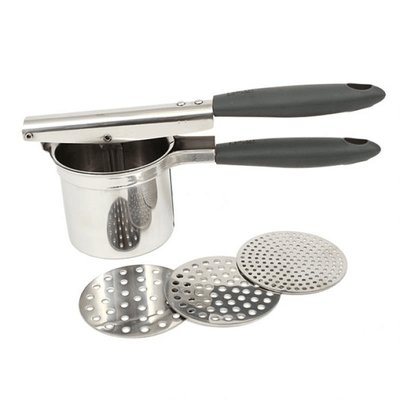 APPETITO Appetito Stainless Steel Potato Ricer With 3 Discs #4443 - happyinmart.com.au