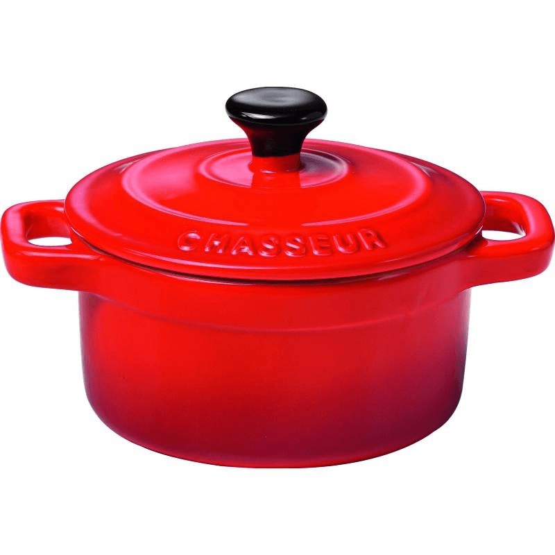 CHASSEUR Chasseur Mini Cocotte Set of 6 Red 