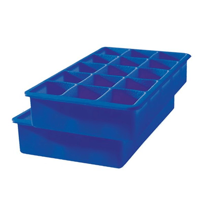 TOVOLO Tovolo Perfect Cube Ice Tray Set 2 Blue #4878B - happyinmart.com.au