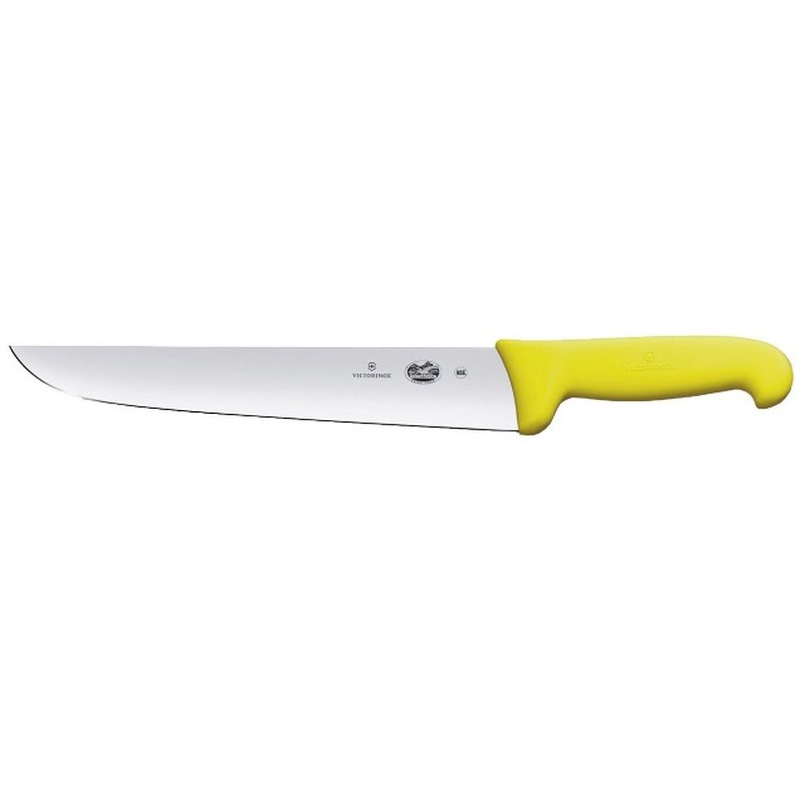 Victorinox Butchers Knife 16cm Blade Fibrox Yellow 
