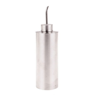 APPETITO Appetito Stainless Steel Cylinder Oil Can Satin #4368-1 - happyinmart.com.au