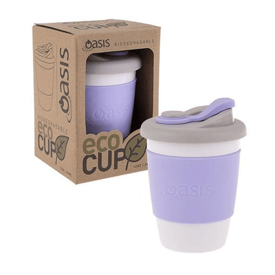 OASIS Oasis Biodegradable Eco Cup 12oz Lilac #8992LC - happyinmart.com.au