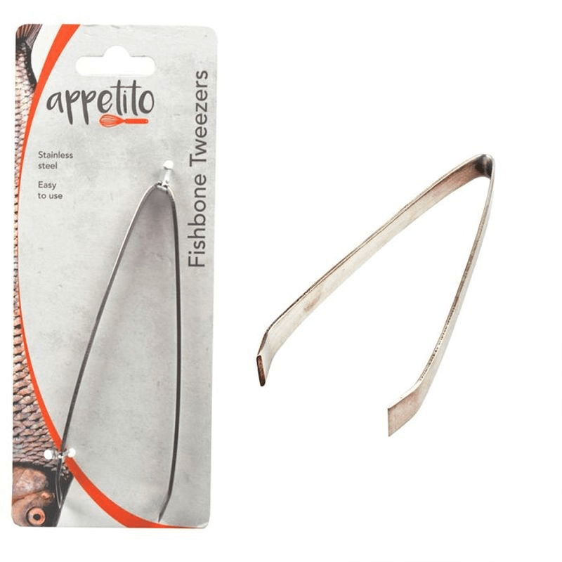 APPETITO Appetito Stainless Steel Fish Bone Tweezers 