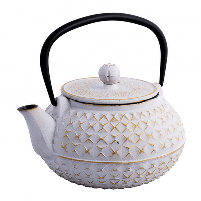 AVANTI Avanti Empress Teapot White And Gold 900ml #15194 - happyinmart.com.au