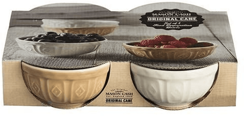 MASON CASH Mason Cash Cane Food Preparation Bowls Set Of 4 