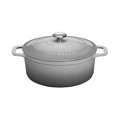 CHASSEUR Chasseur Round French Oven Celestial Grey #20011 - happyinmart.com.au