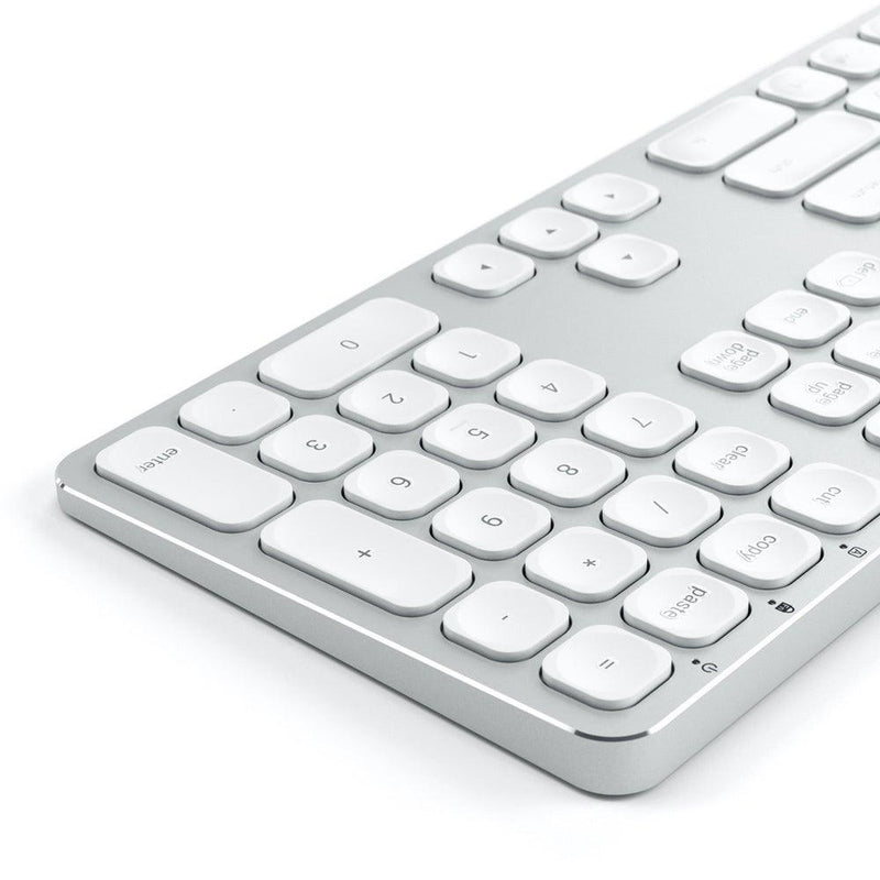 SATECHI Satechi Aluminium Wired Usb A Keyboard Silver White 