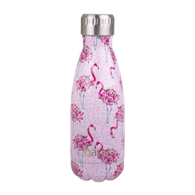 OASIS Oasis Stainless Steel Double Wall Insulated Drink Bottle Flamingos #8877FO - happyinmart.com.au