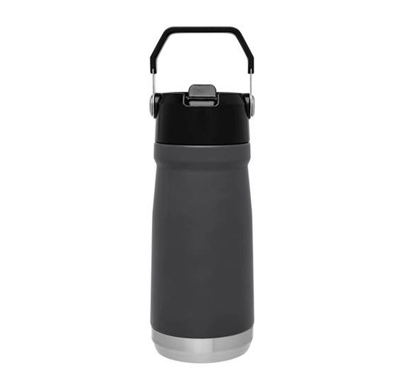 Stanley The Iceflow Flip Top Water Bottle Charcoal 17Oz 0.5L 
