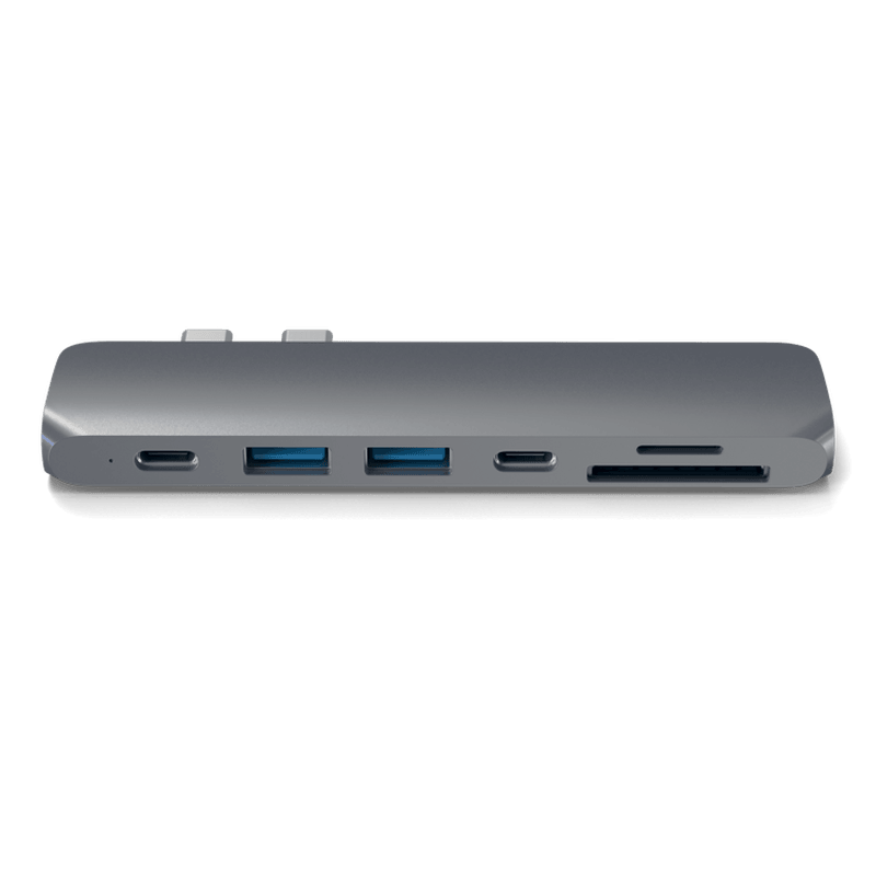 SATECHI Satechi Usb C Pro Hub With 4k Hdmi And Thunderbolt 3 Space Grey 