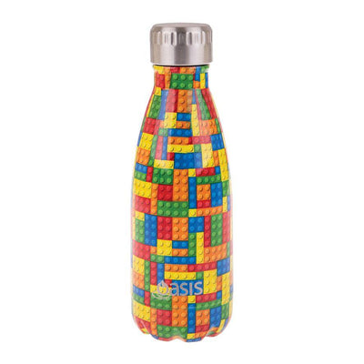 OASIS Oasis Stainless Steel Double Wall Insulated Drink Bottle Bricks #8877BR - happyinmart.com.au