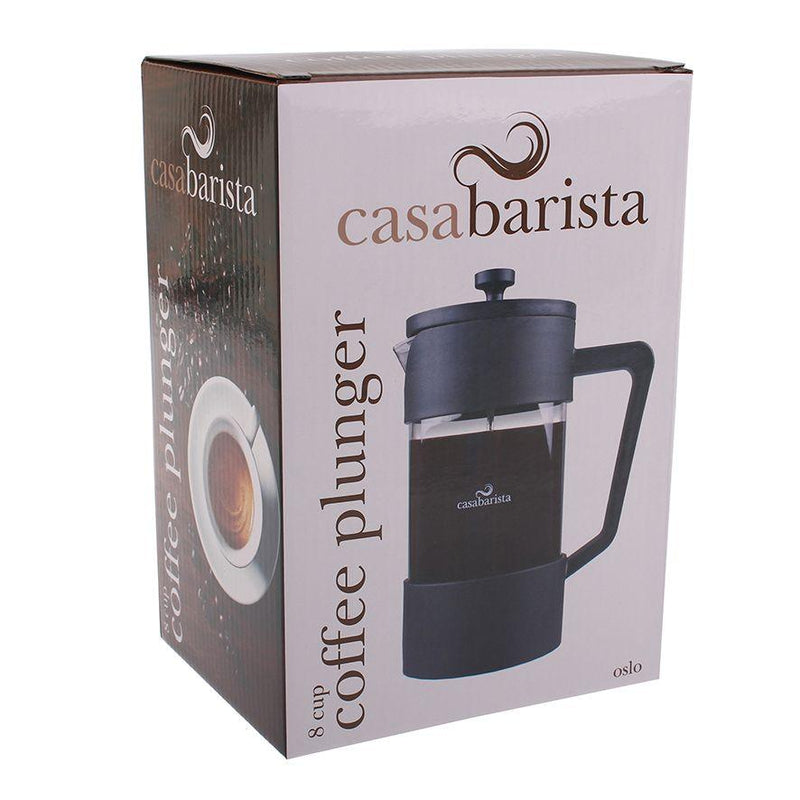 CASABARISTA Casabarista Oslo Coffee Plunger 8 Cup Black 