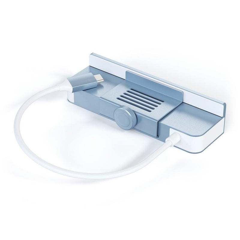 SATECHI Satechi Usb C Clamp Hub For 24 Inches Imac Blue 