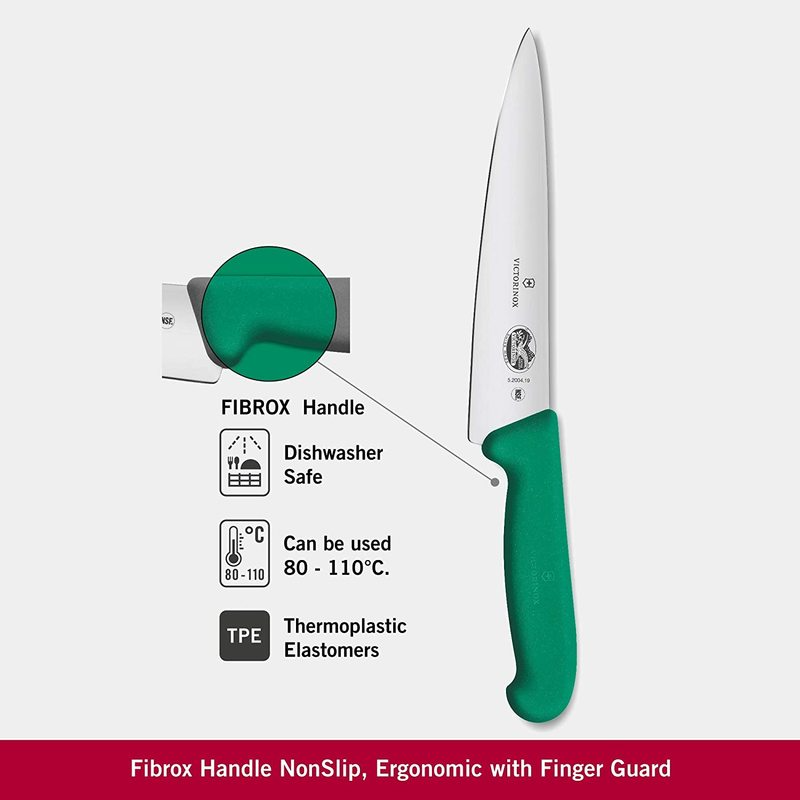Victorinox Cooking Carving Knife 19cm Green 