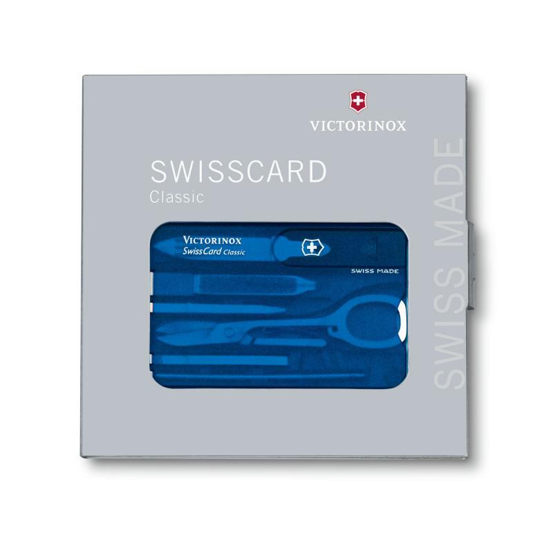Victorinox Cyber Swiss Card Blue 