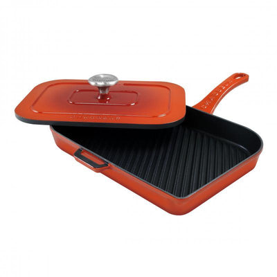CHASSEUR Chasseur Panini Press 28cm Inferno Red #19258 - happyinmart.com.au