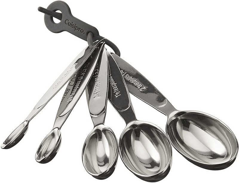 CUISIPRO Cuisipro Odd Size Spoons 5 Pieces Set Stainless Steel 