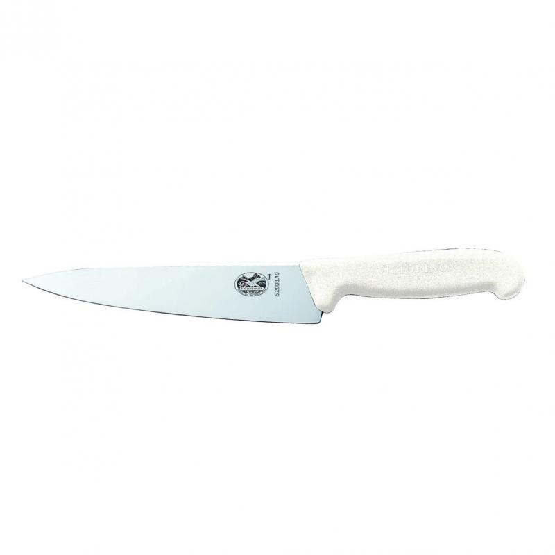Victorinox Cooks Carving Knife 25cm Fibrox White 